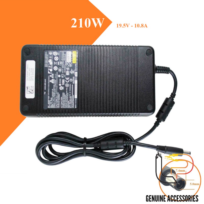 BỘ SẠC LAPTOP DELL 19.5V - 10.8A - ADAPTER LAPTOP DELL 19.5V - 10.8A