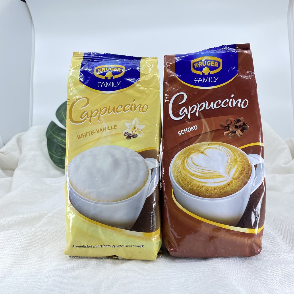 Cà phê sữa nóng CAPPUCCINO KRUGER - Hàng chuẩn đức