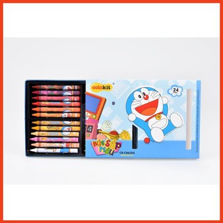 [Chính Hãng] BÚT SÁP 24 MÀU Doraemon - COLOKIT