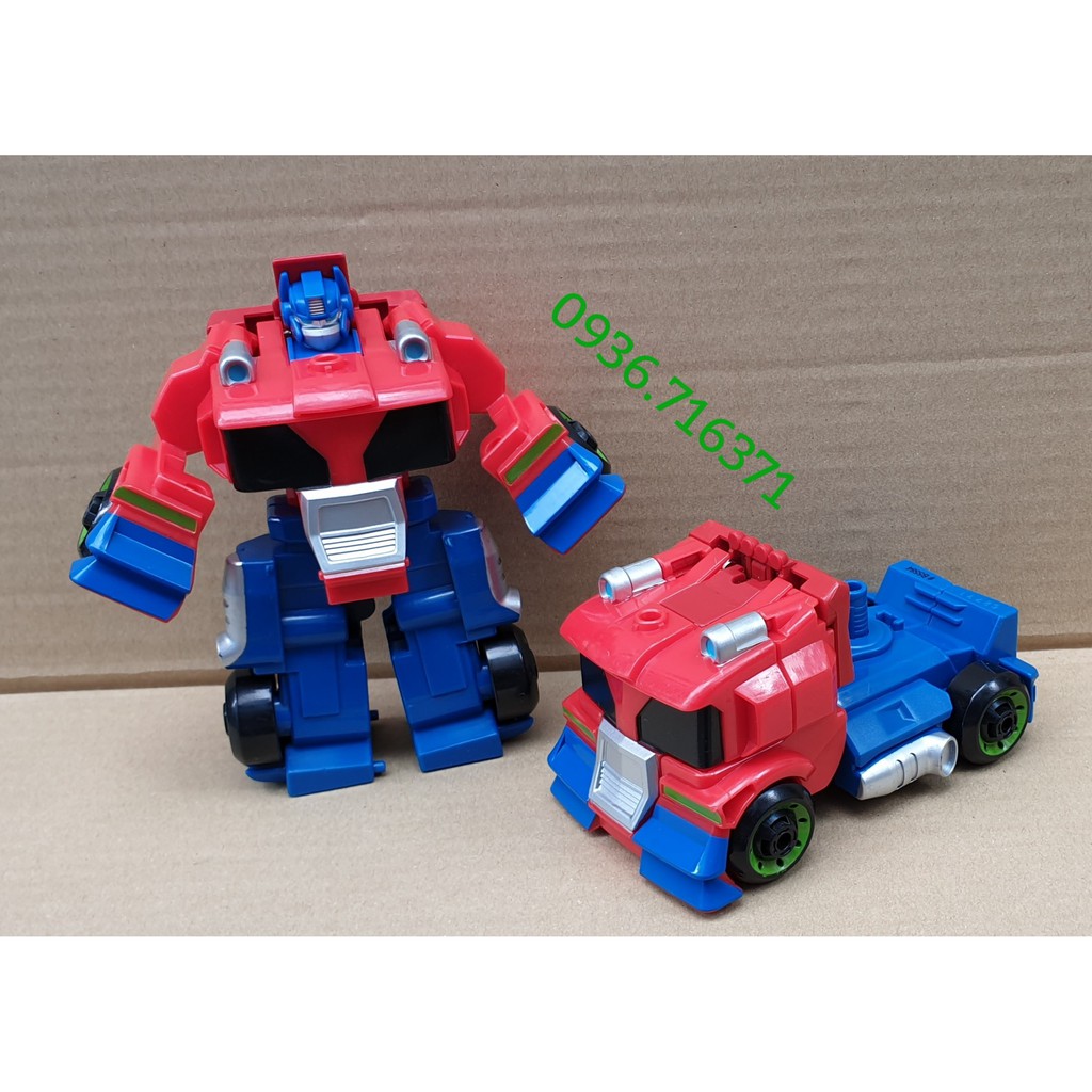 Robot Biến Hình Xe Tải 1 Bước Cho Bé (Hasbro - Mỹ)