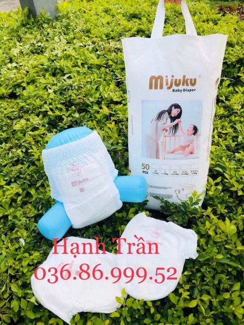 [Dùng Thử] Tã Quần Cao Cấp MIJUKU M5, L5, XL5, XXL5, XXXL5  Siêu Thấm Hút, Mỏng Nhẹ có ẢNH THẬT kèm VIDEO