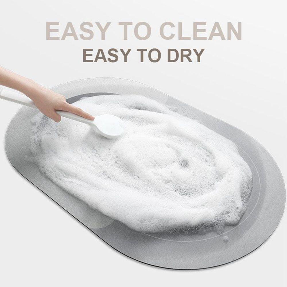 ALISON Bath Mat Super Absorbent PVC Kitchen Home Decor for Home Floor Rugs Bathroom Decoration