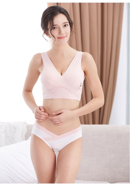 COMBO 4 QUẦN LÓT BẦU COTTON HOẠ TIẾT CUTE