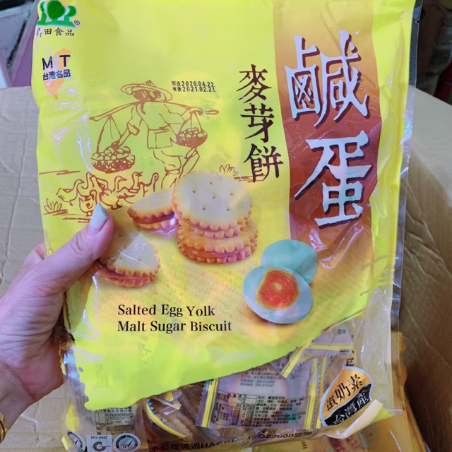 Bánh quy trứng muối 180gr