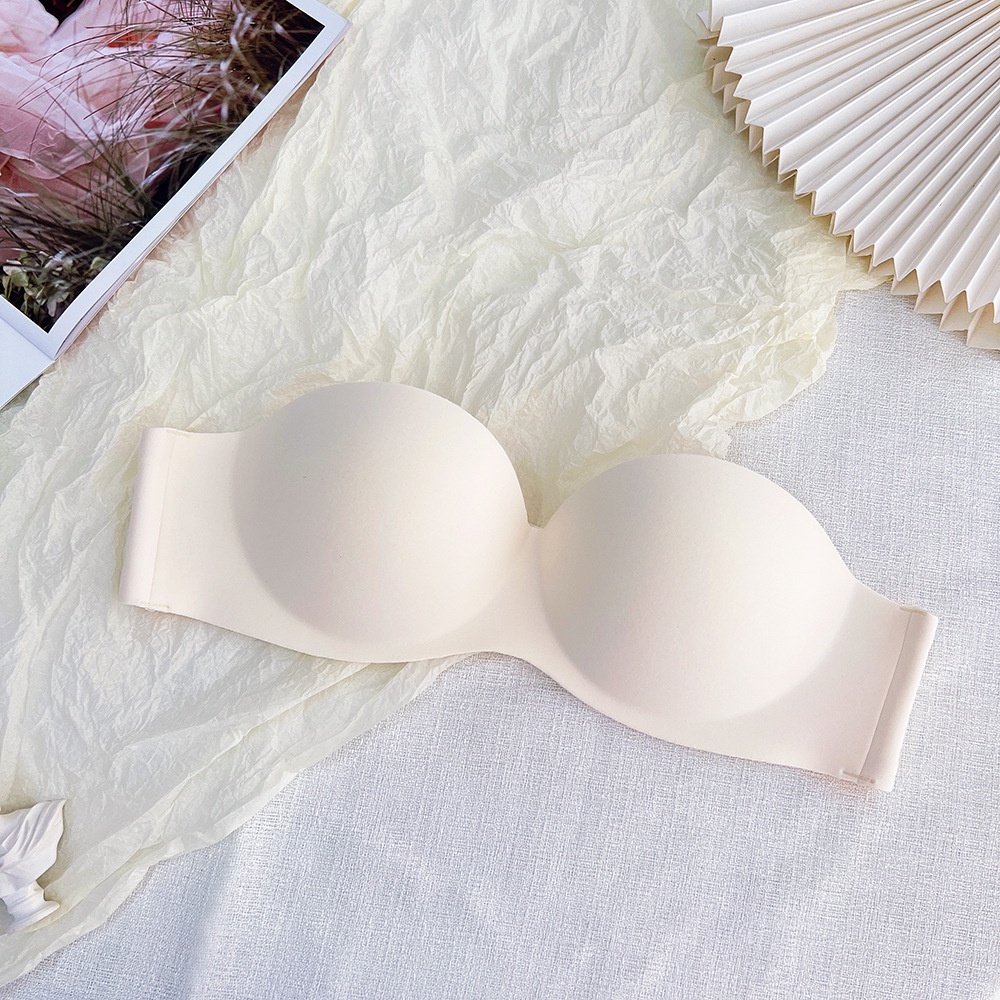 Áo Ngực Không Dây Không Gọng Không Đường May Thiết Kế Hở Lưng Quyến Rũ Cho Nữ