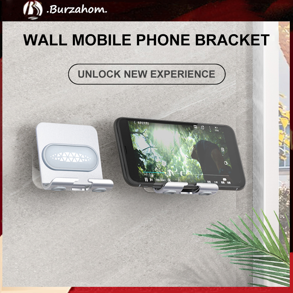 Giá Đỡ Điện Thoại Gắn Tường Không Cần Khoan Tiện Dụng
