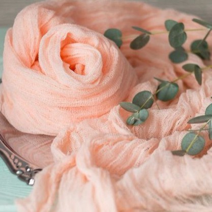 KHĂN LƯỚI COTTON trải bàn đủ màu trang trí bàn tiệc.. vải mùng phụ kiện decor chụp ảnh food