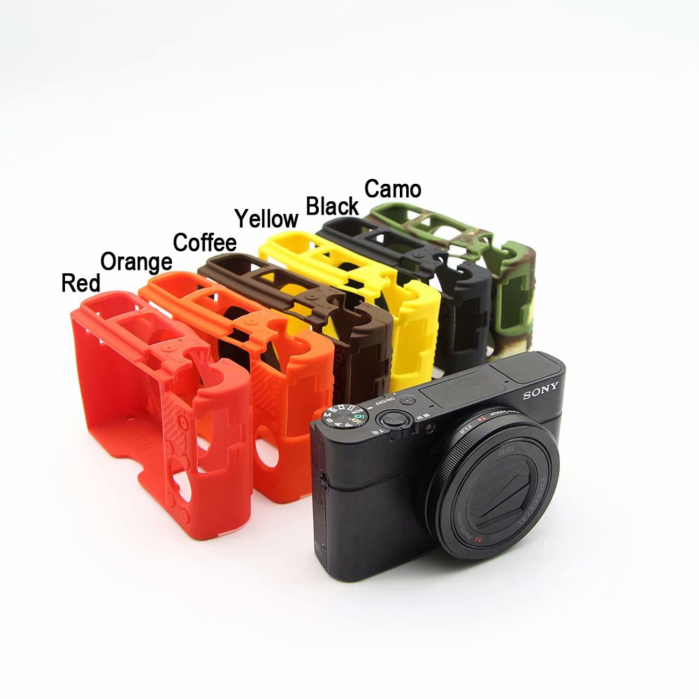 Ốp Silicon Mềm Bảo Vệ Camera Sony RX100 M3 M4 M5 Mark III/IV/V