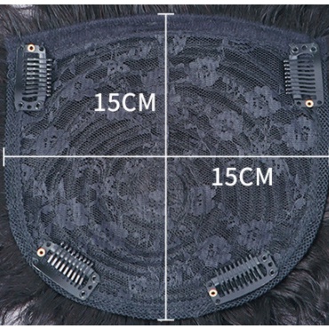 Tóc giả ngắn xoăn từ 100% thật dành cho nam