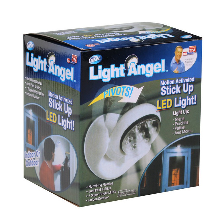 Đèn Led Cảm Ứng Hồng Ngoại Chống Trộm Light Angel