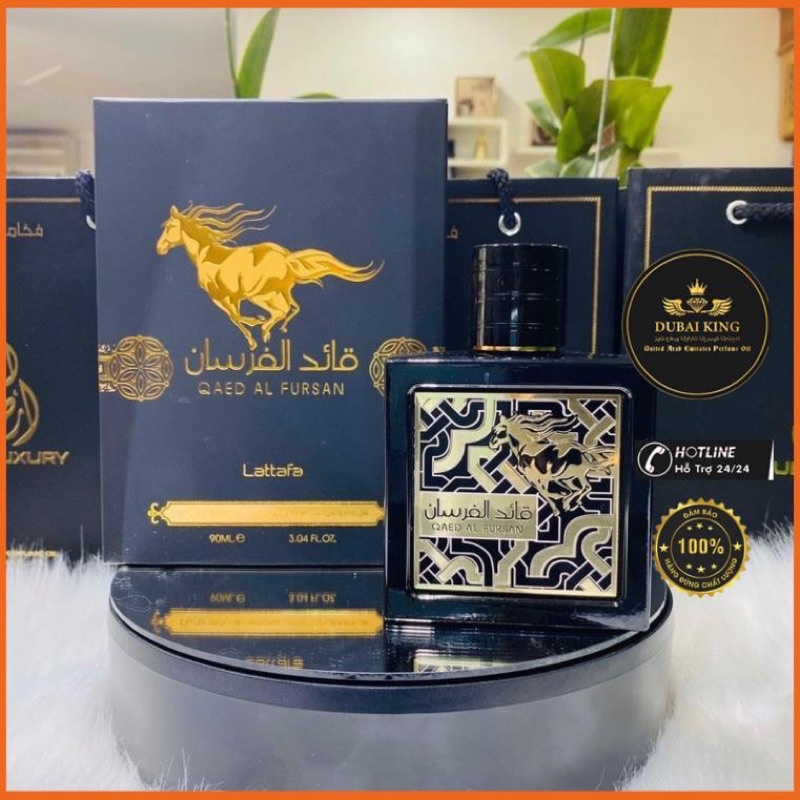 100ml NƯỚC HOA DUBAI GIÀNH CHO NAM Qaed al Fursan Unisex 100ml