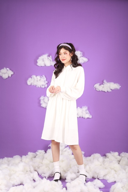 [Mã FATHANG5 giảm 10K đơn 50K] VÁY ĐI CHƠI/ĐI TIỆC/ĐI HỌC - WAITIGHT DRESS - VÁY CÓ CỔ CHUN EO | BigBuy360 - bigbuy360.vn