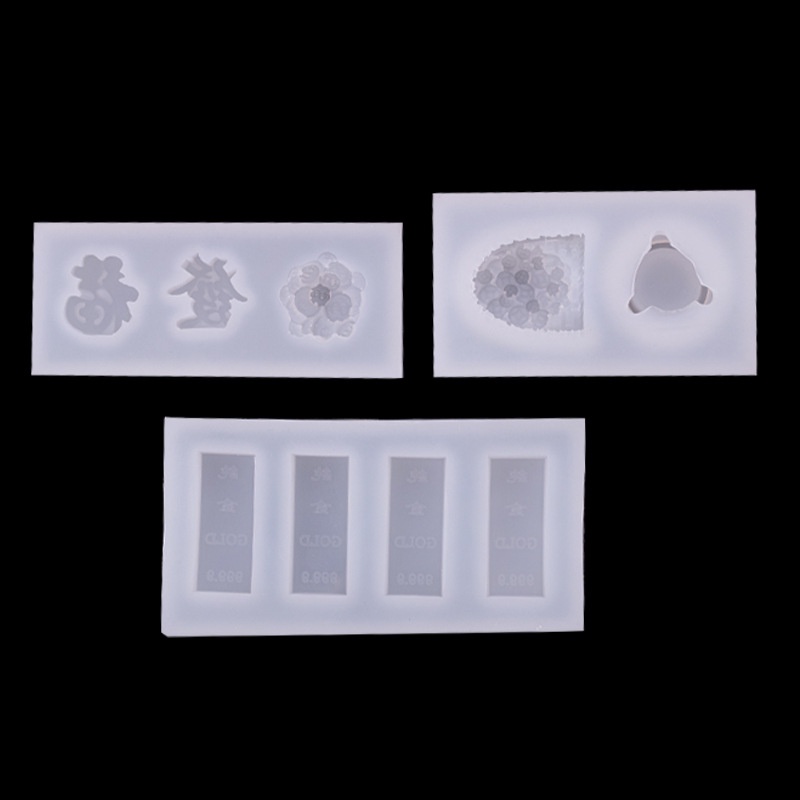 Khuôn Silicone Tạo Hình Đồng Xu Vàng Trang Trí Bánh