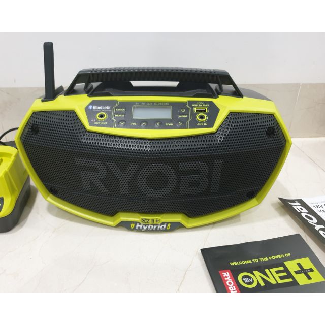 Loa bluetooth Ryobi 18v