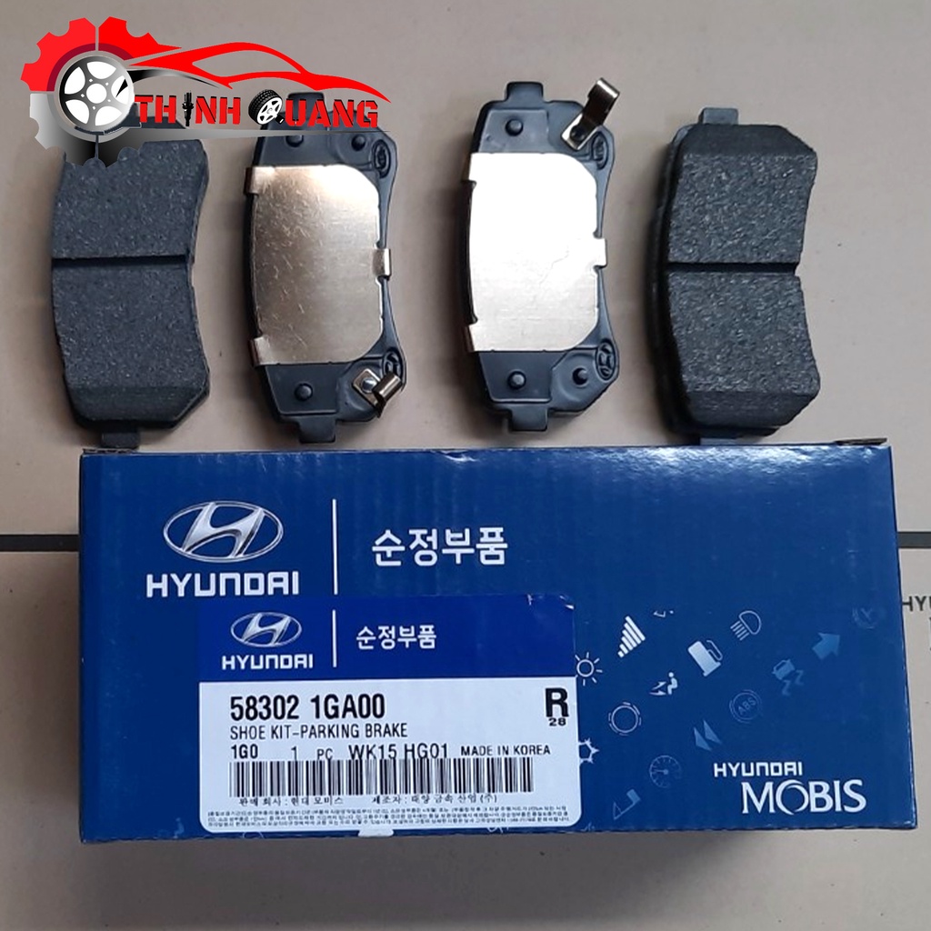 Má phanh sau đĩa HYUNDAI ACCENT, ELANTRA, KIA FORTE, SPORTAGE