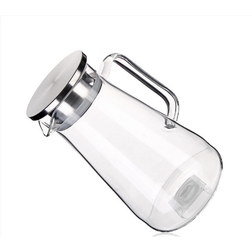 Bình thủy tinh chịu nhiệt có lõi lọc trà bằng thép không gỉ 1.4 L
