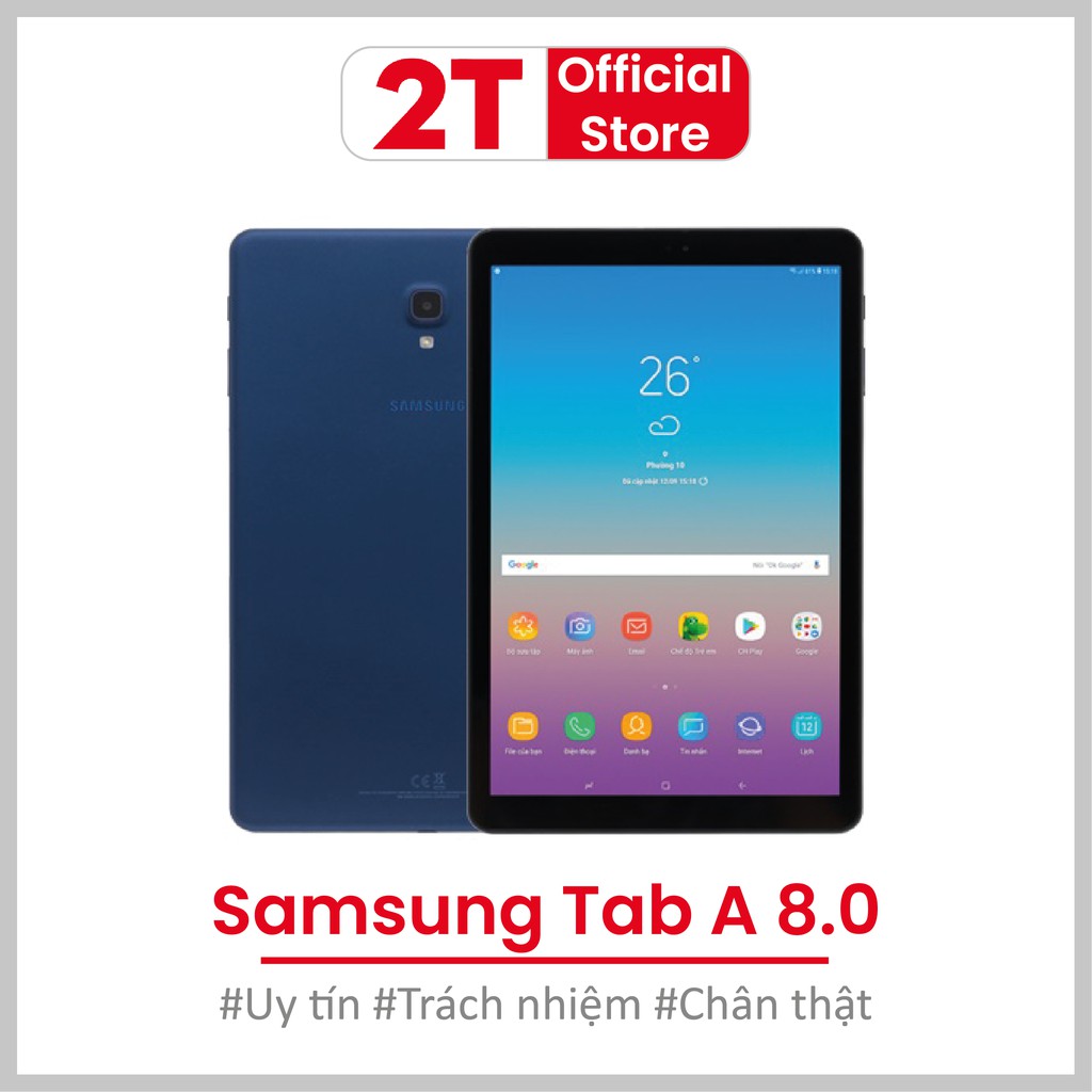 Máy tính bảng Samsung Tab A 8.0 ( 2018 ) ( 4G + Wifi ) máy bền, pin trâu