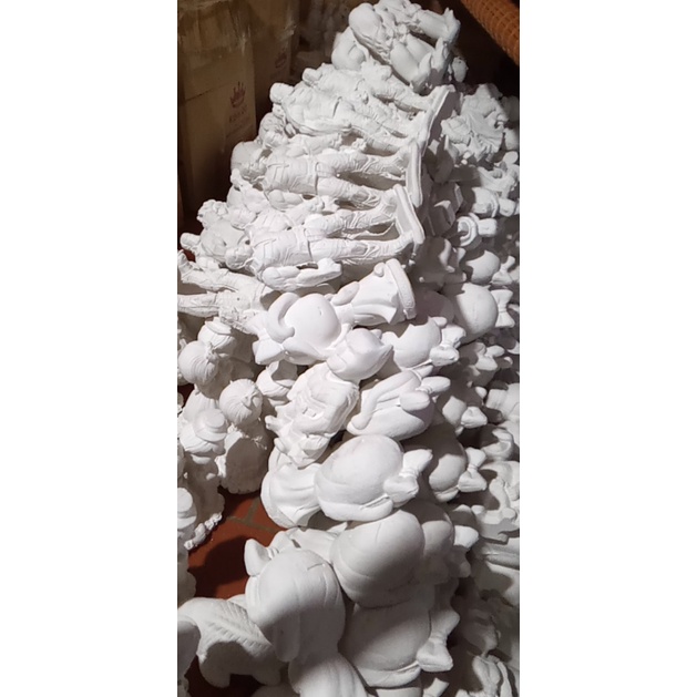 Tượng tô màu kiểu dáng đẹp hình ngộ nghĩnh