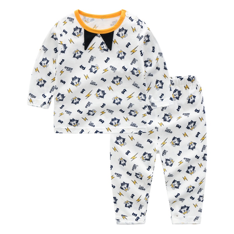 Soffny Bộ Đồ Ngủ Cotton Tay Dài Thời Trang Mùa Hè Dành Cho Bé Soffny