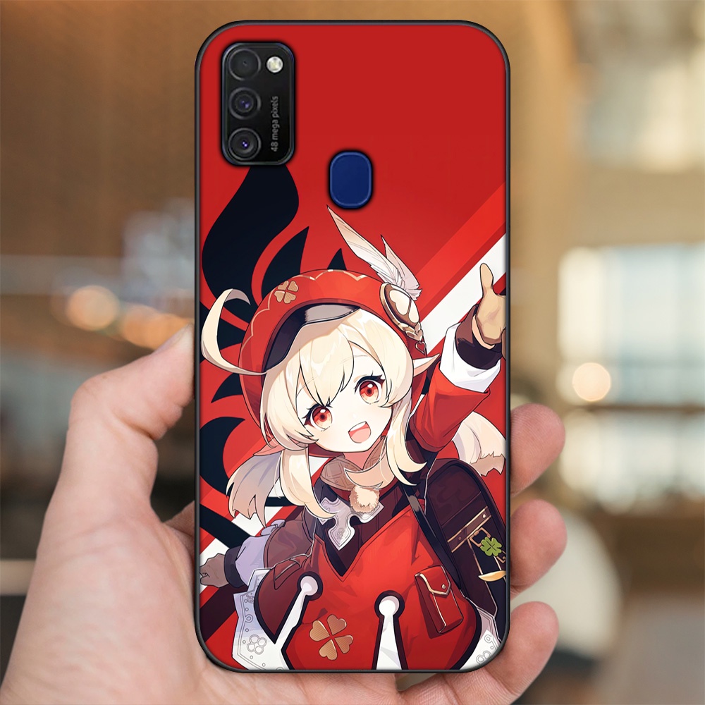 Ốp lưng Samsung M21, M30S viền đen in hình Klee Genshin Impact