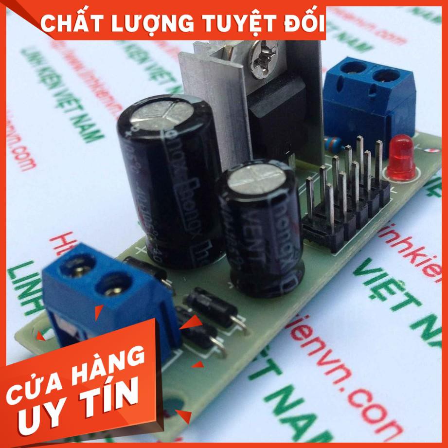 Module nguồn ổn áp 5V / Module nguồn 7805 / Module nguồn DC - S4H5