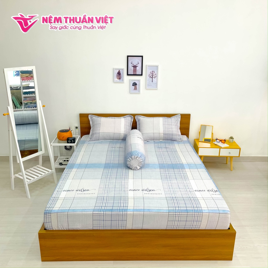Mền Tencel Thuần Việt Cao Cấp - Xám Nhạt TVM05 - Kích Thước 180x200
