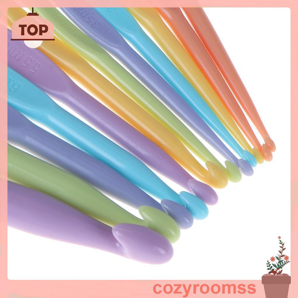 Set 12 Kim Đan Len 2-10mm Bằng Nhựa Tiện Dụng