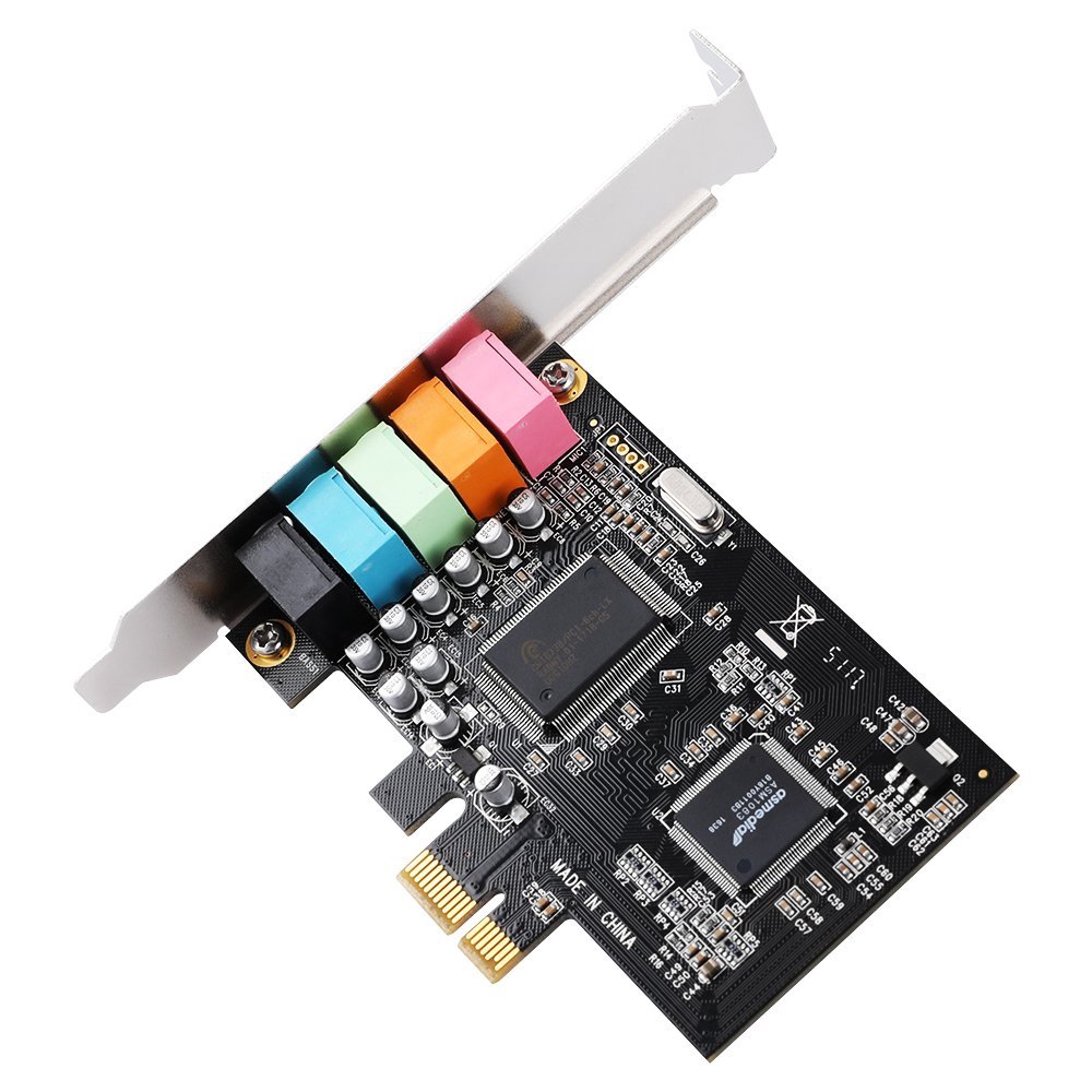 Card Âm Thanh Pcie 5.1 Dành Cho Máy Tính