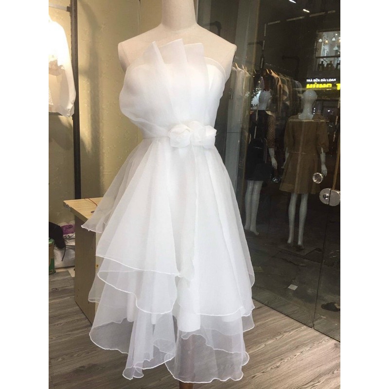 [VIDEO+ẢNH THẬT] V29 VÁY THIẾT KẾ DỰ TIỆC, DẠ HỘI KỶ YẾU PROM, ĐẦM TRẮNG CÔNG CHÚA CUP NGỰC | BigBuy360 - bigbuy360.vn