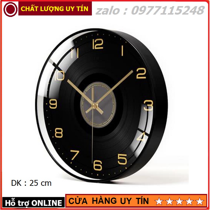 Đồng Hồ Treo Tường Kim Trôi Mẫu Hiện Đại
