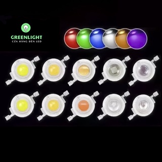 Chip LED 1W Epistar hàng Tốt Siêu Sáng, Đủ công suất