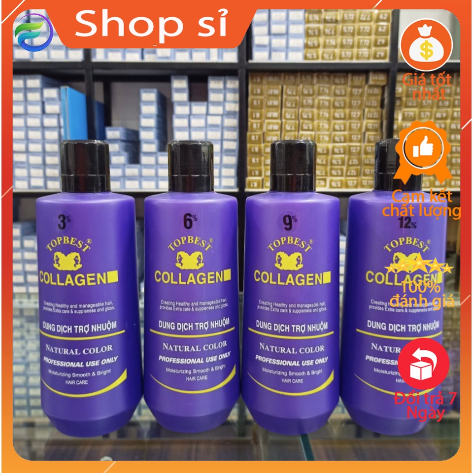 Oxy trợ nhuộm tóc TOP BEST 1000ml