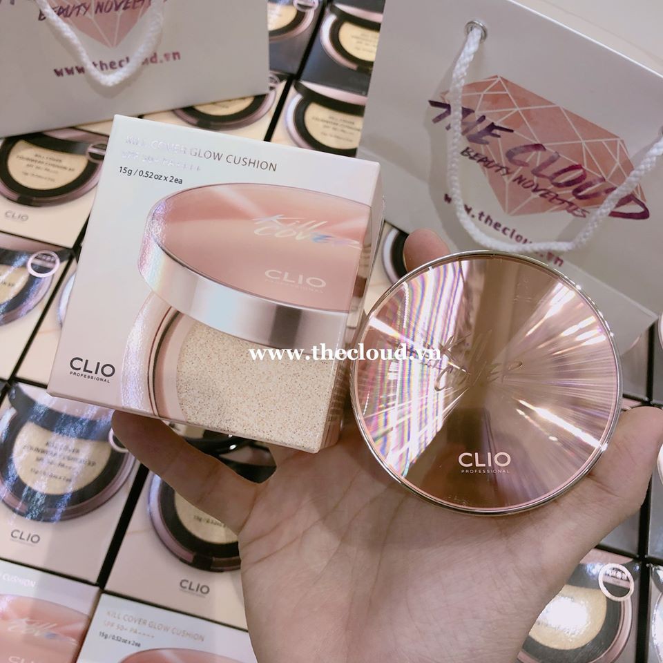 PHẤN NƯỚC CLIO KILL COVER GLOW CUSHION CHÍNH HÃNG - 5254