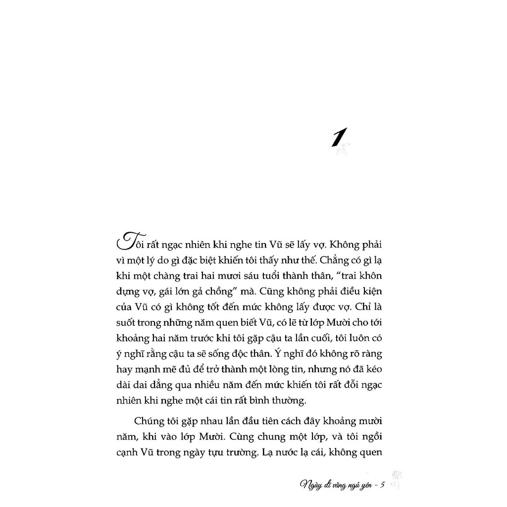 Sách - Ngày Dĩ Vãng Ngủ Yên - Lê Huy Hoàng