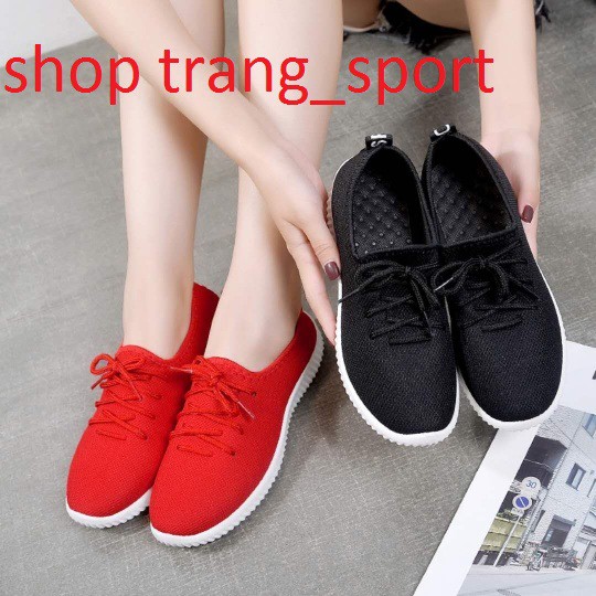 Giày sneaker nữ Giày thể thao vải quảng châu siêu êm shop trang_sport