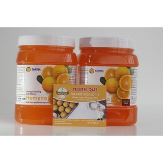 Mứt hoa quả hương cam Farina 1kg