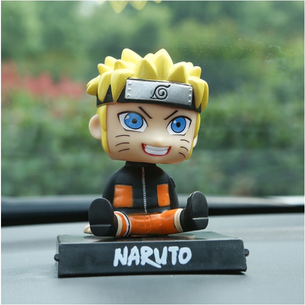 Mô Hình Naruto, Decor Trang Trí Ô tô - Trang Trí Góc Học Tập, Làm Việc - Kê Điện Thoại - Figure Naruto