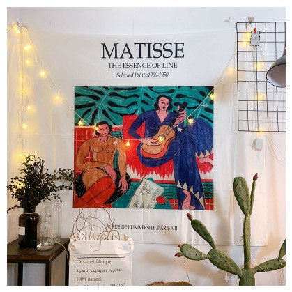 [Mã LIFEXANH03 giảm 10% đơn 500K] Tranh vải treo tường Matisse phong cách retro -may.decor-