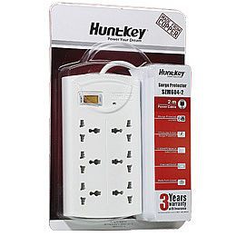 Ổ cắm điện đa năng chống sét Huntkey SZM604 6 lỗ nhập khẩu chính hãng - BH 24 tháng