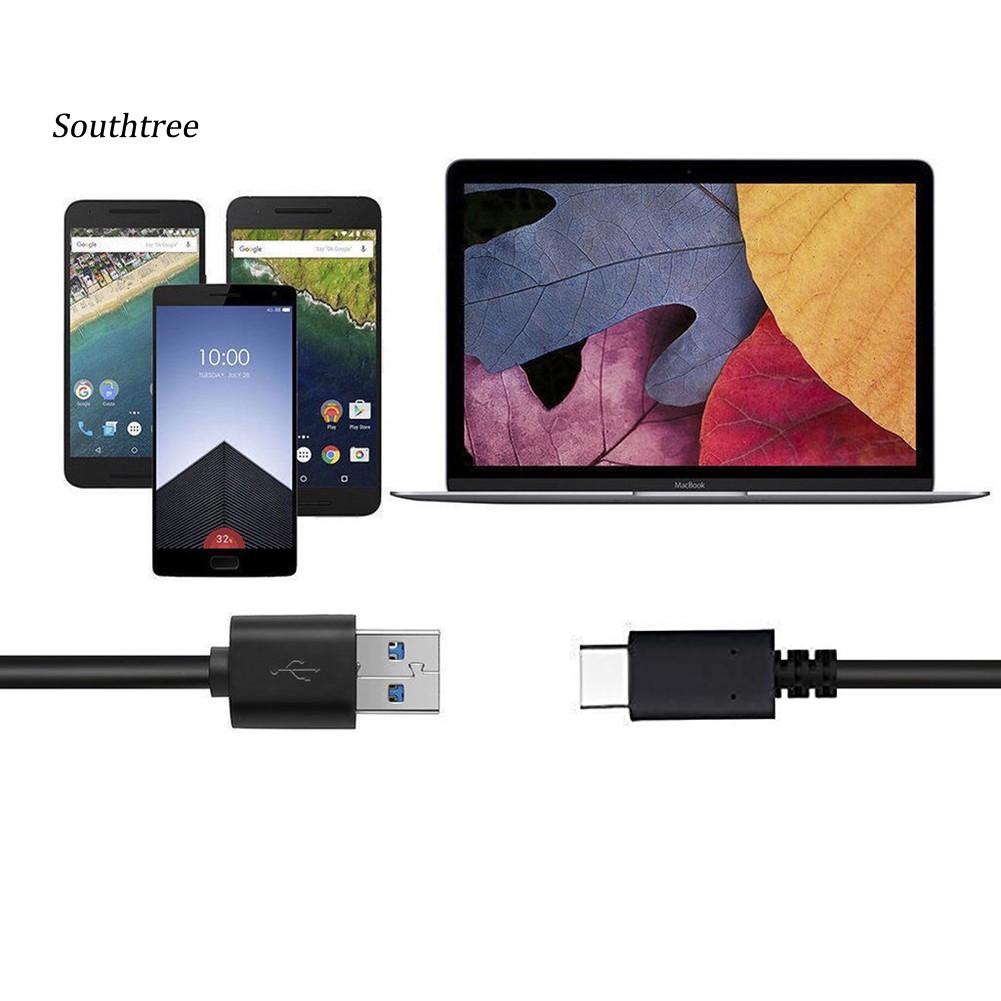 Dây cáp sạc đồng bộ dữ liệu loại C cho Samsung Galaxy S8+