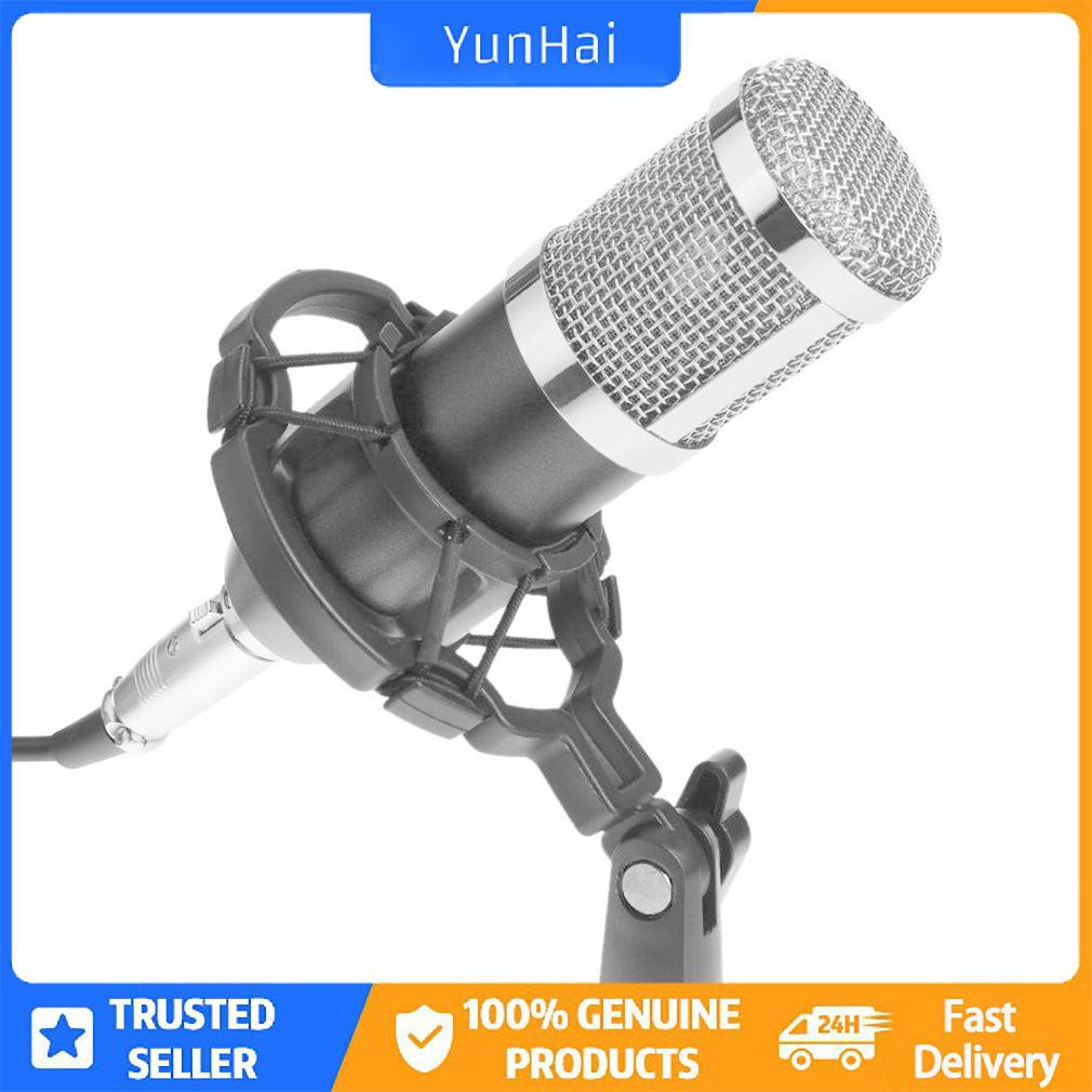 BM800 Dynamic Condenser Microphone Sound Studio KTV Hát Ghi âm Mic | BigBuy360 - bigbuy360.vn