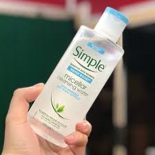 Tẩy Trang Simple 200ml (màu xanh dương mẫu mới )