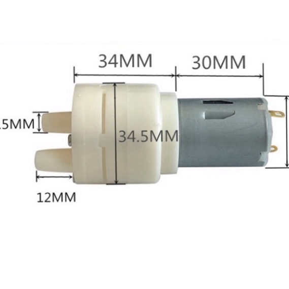 Máy bơm nước mini 3.7V 5V 6V 🍀 Máy bơm rửa tay sát khuẩn rót r.ượu chất lỏng tiện dụng
