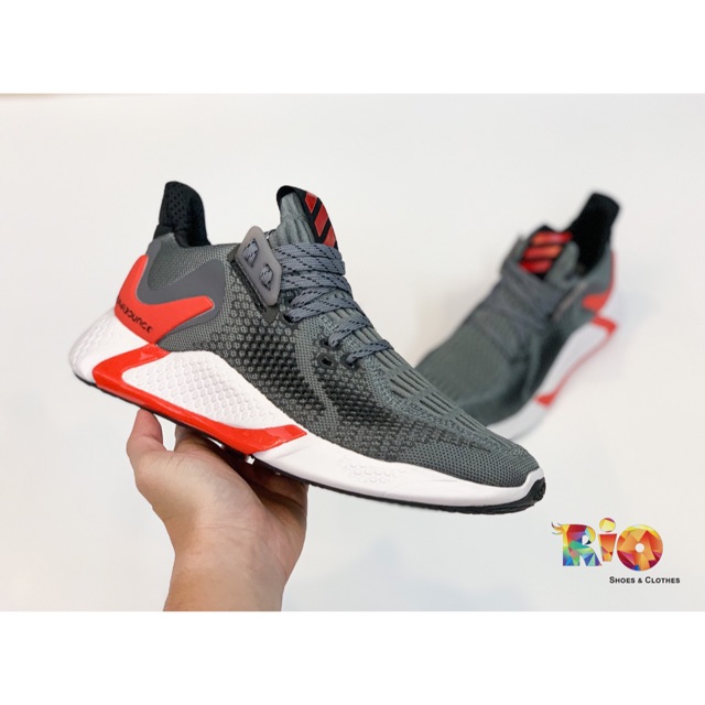 Alpha bounce instinct M xám đỏ