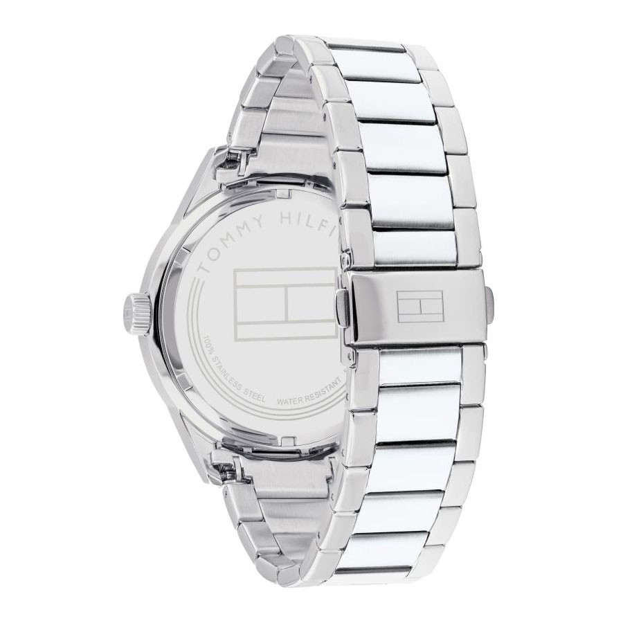 [Mã FARSBRT51 giảm 20K đơn 0 Đồng] Đồng Hồ Tommy Hilfiger Nam Dây Kim Loại Pin-Quartz 1791639 - Mặt Đen (44mm)