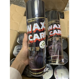 (Mùi Cafe) Dung dịch Wax Care - Chai xịt bóng đồ da ghế da nội thất đồ gỗ làm sạch làm bóng làm mềm mịn dưỡng bóng