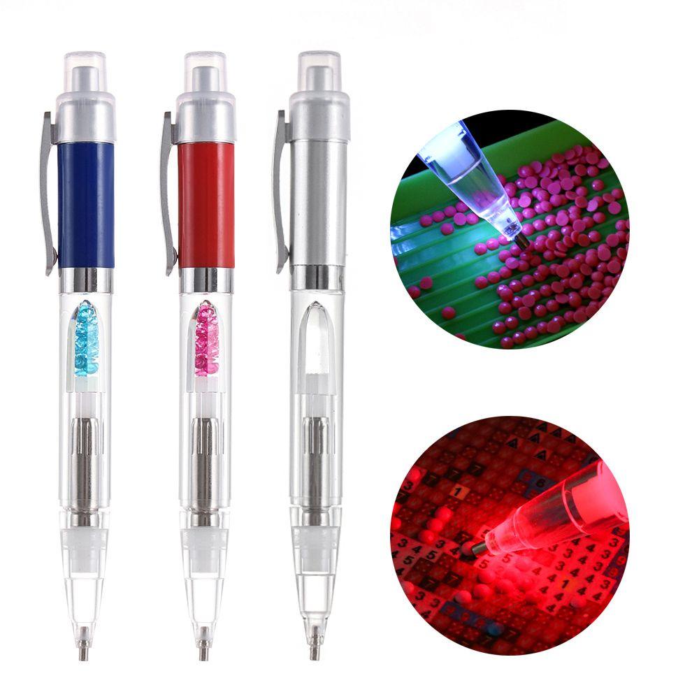 ME Bút Thêu Tranh Chữ Thập Có Đèn Chiếu Sáng