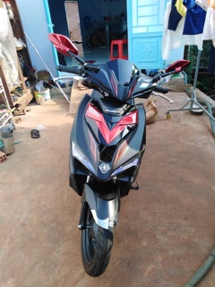 Mặt nạ siêu nhân xe air blade 2016-2019