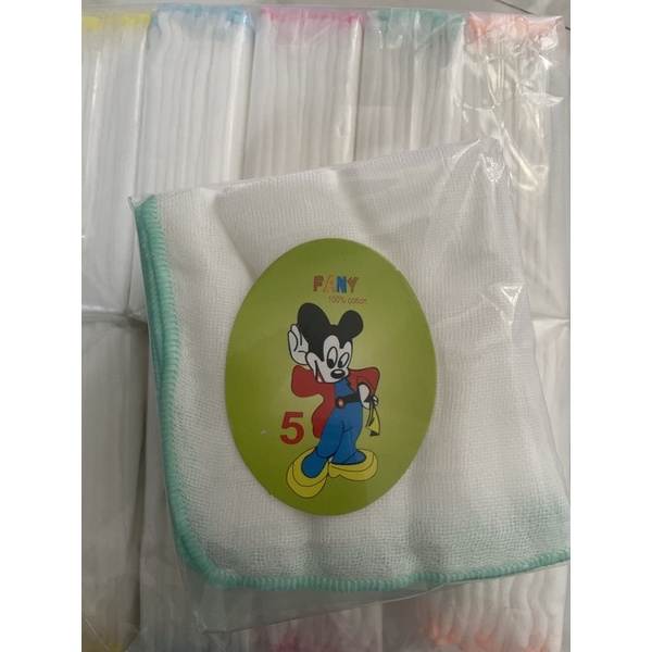 10 Khăn xô sữa 4 lớp/5 lớp viền đẹp