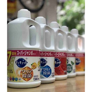 (Ship Hỏa Tốc)Nước rửa bát Kao 1380ml